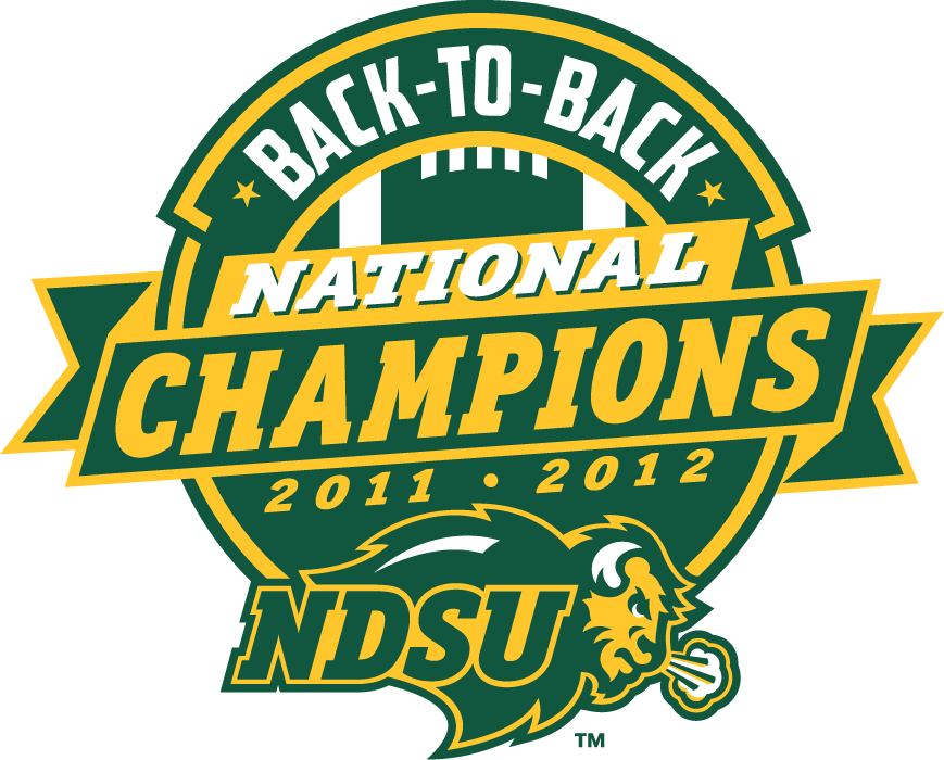North Dakota State Bison 2012 Champion Logo iron on transfers for clothing